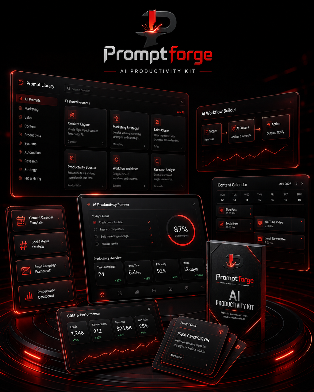 Promptforge AI Productivity Kit
