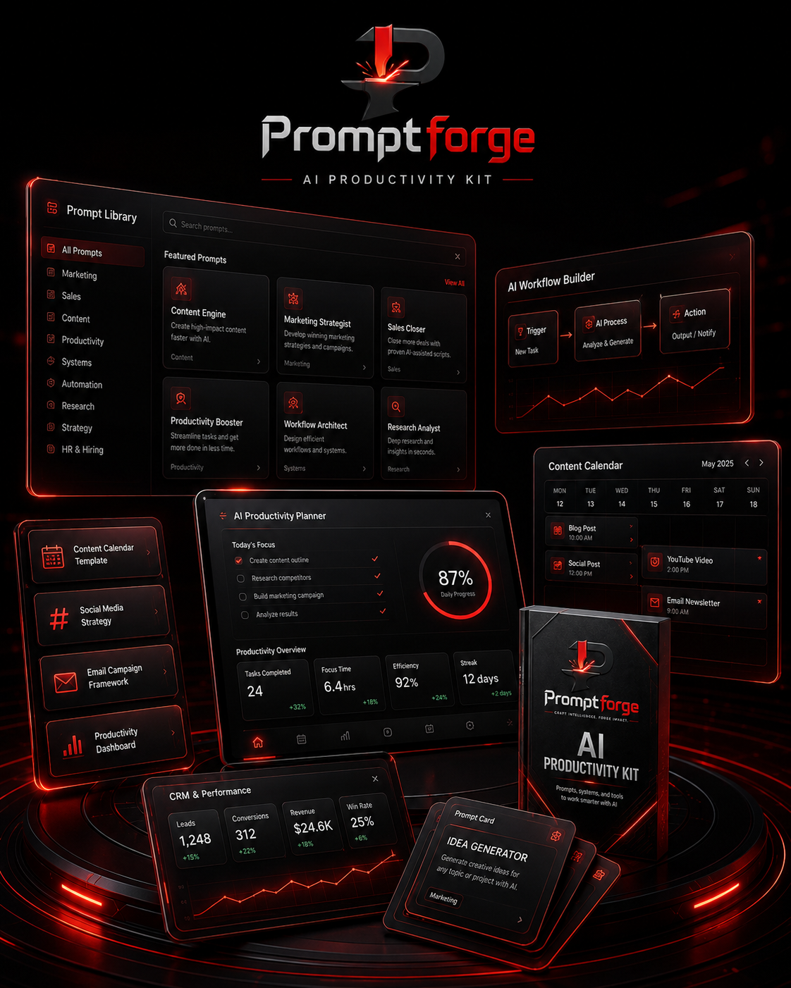 Promptforge AI Productivity Kit